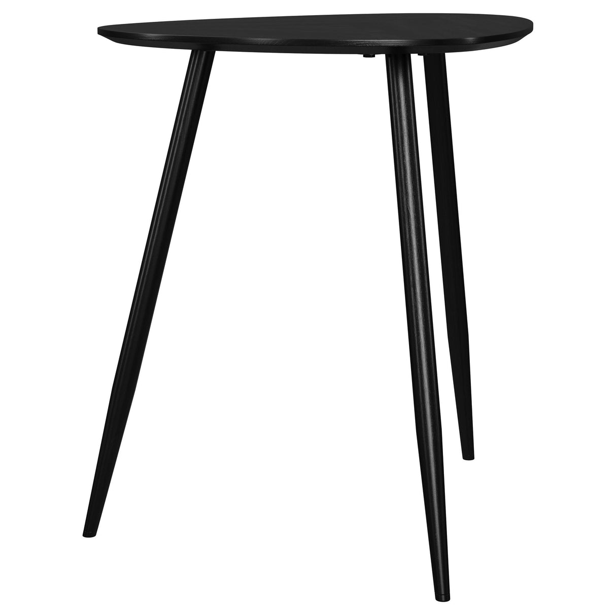 Xander - Triangular Table With Rounded Edges
