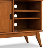 Draper - Handcrafted Mid Century Low TV Media Stand