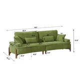 Comfortable Deep Seated Sofa With Pillows