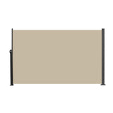 Retractable Side Awning, Waterproof And UV Resistant, Privacy Screen For Patio