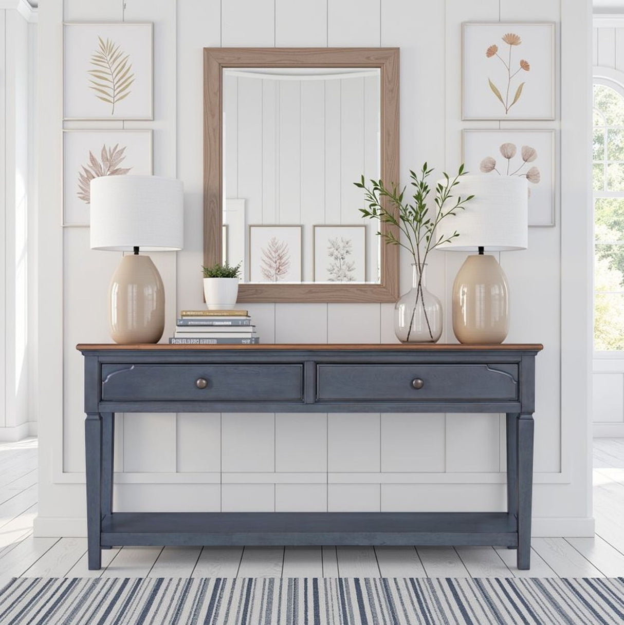 Sofa Table - Blue