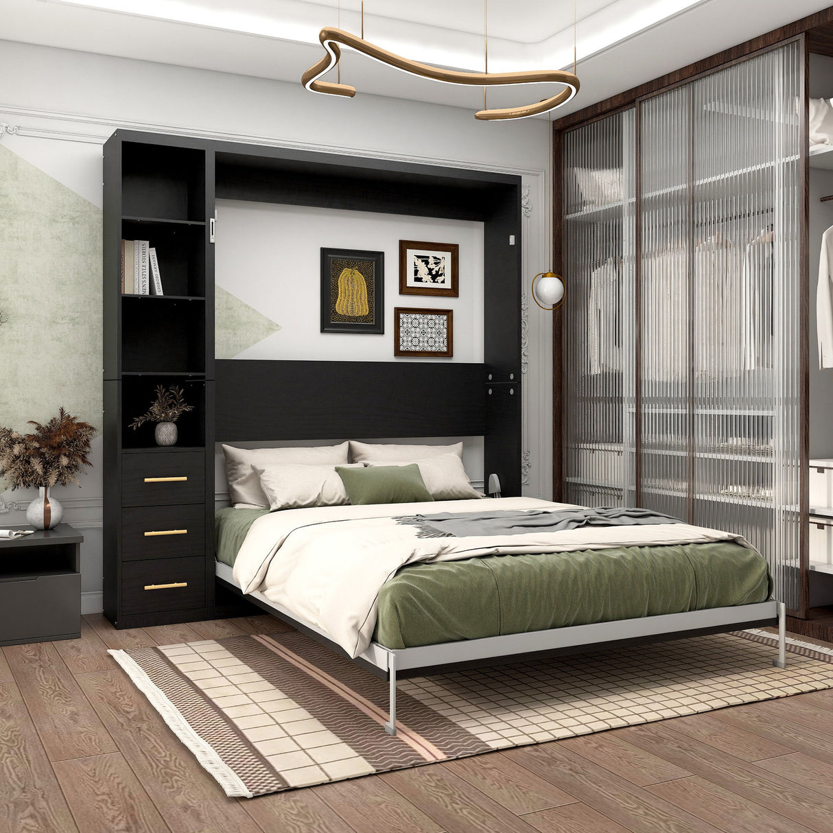 Multifunctional Vertical Murphy Wall Bed
