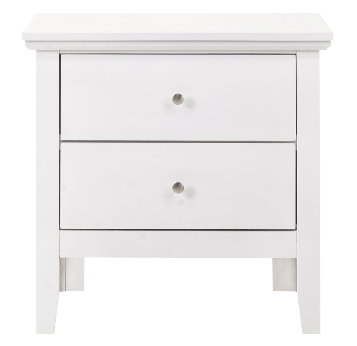 English Dovetailed Drawers Nightstand