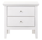 English Dovetailed Drawers Nightstand